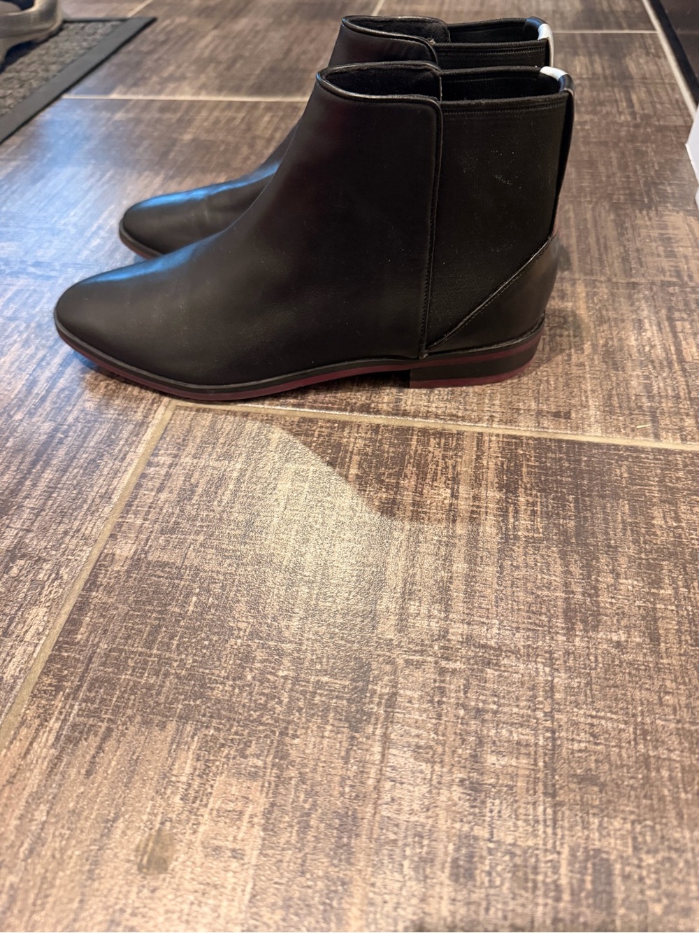 Cole Haan Women’s Black Ankle Booties - Sleek Chelsea-Style Design